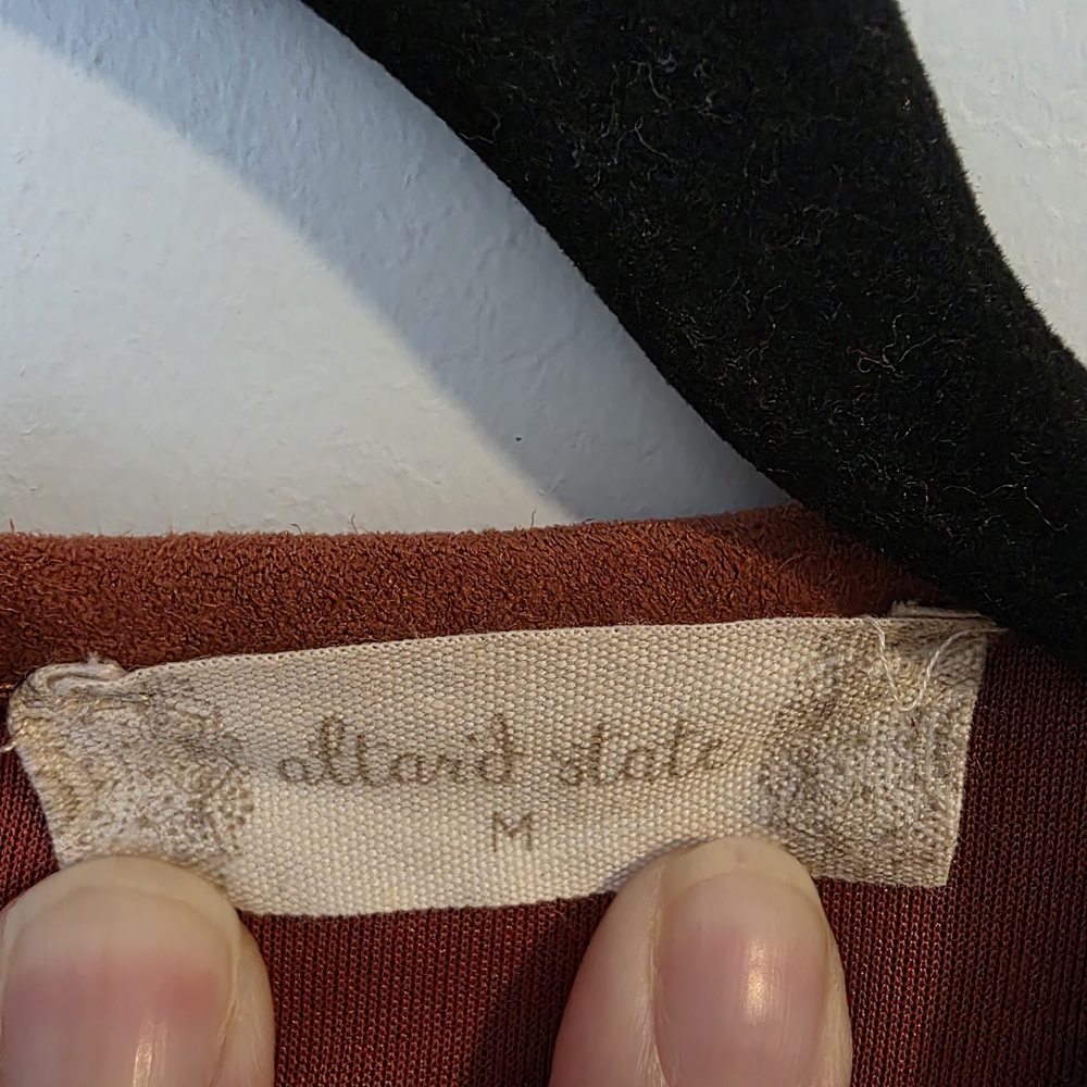 Altar'd State Rust Orange Mini Dress - Picture 5 of 9